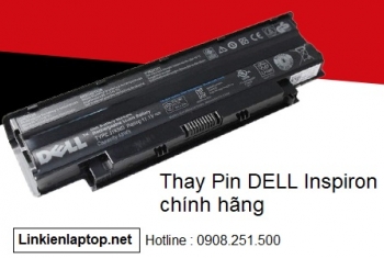 Thay pin laptop Dell Inspiron chính hãng lấy liền