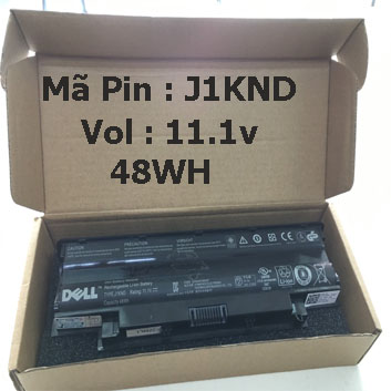 Pin Laptop Dell Vostro 2420 Chính Hãng ( 11.1V, 48Wh )