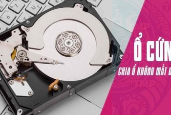 Cách chia ổ cứng không mất dữ liệu, không dùng phần mềm