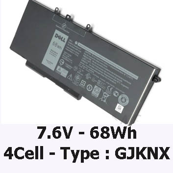 Pin Laptop Dell Latitude 5490 Chính Hãng ( 7.6V, 68Wh )