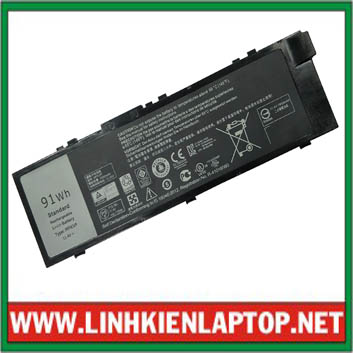 Pin Laptop Dell Precision 7710 Chính Hãng ( 11.4V, 91Wh )