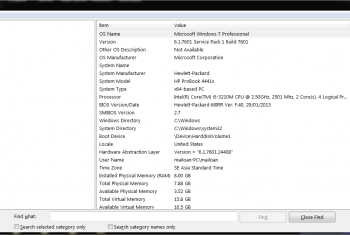 Những cách xem máy tính 32bit hay 64bit Win XP chính xác nhất
