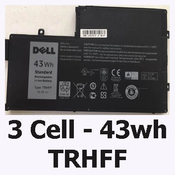 Pin Laptop Dell Inspiron 5547 Chính Hãng ( 11.1V, 43Wh )