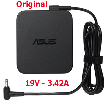 Sạc Asus 19V - 3.42A cục vuông (đầu kim nhỏ)