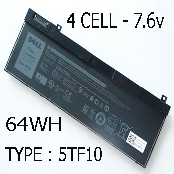 Pin Laptop Dell Precision 7540 Chính Hãng ( 7.6V, 64Wh )