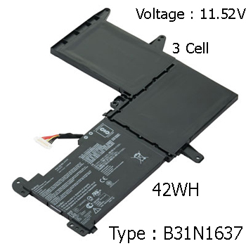 Pin Laptop Asus S510U