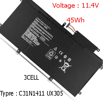 Pin Laptop Asus Zenbook UX305F UX350C