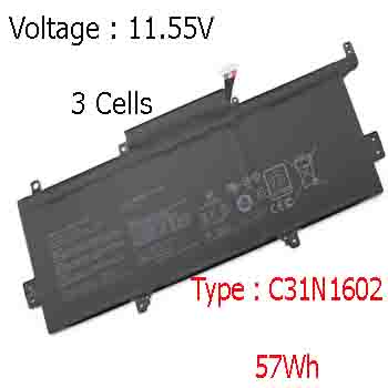 Pin Laptop Asus UX330U UX330 UX330UA Chính Hãng  ( 7.6V, 38Wh )