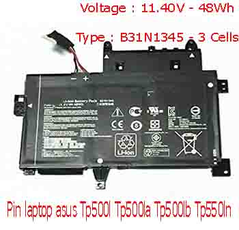Pin Laptop Asus TP500L TP500LA TP500
