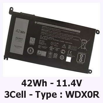 Pin Laptop Dell Vostro 3591 Chính Hãng ( 11.4V, 42Wh )