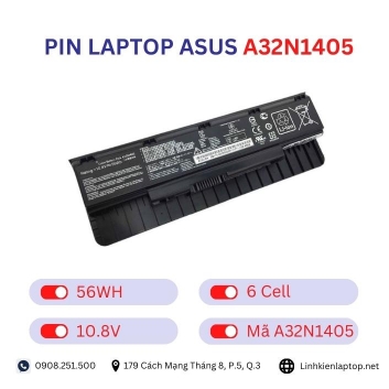 Pin laptop Asus A32N1405