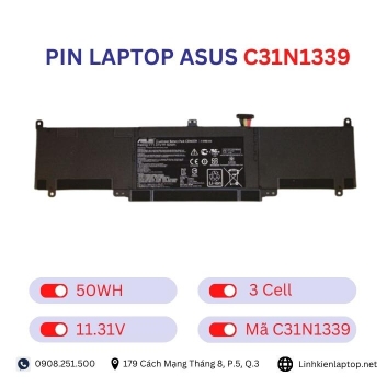 Pin laptop Asus C31N1339