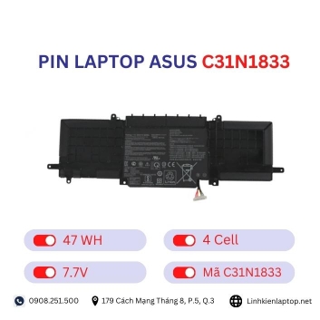 Pin laptop Asus C31N1833