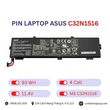 Pin laptop Asus C32N1516