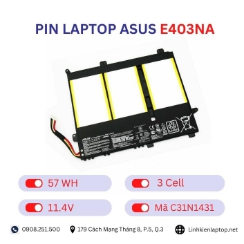 Pin Laptop Asus E403NA