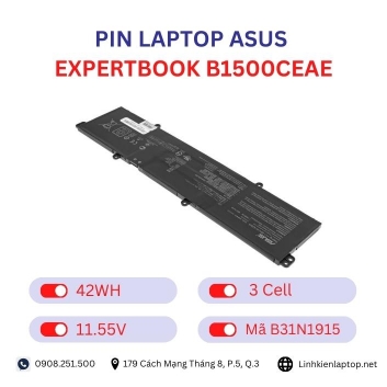 Pin Laptop Asus ExpertBook B1500CEAE