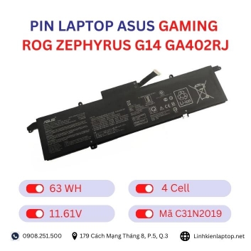 Pin Laptop Asus Gaming ROG Zephyrus G14 GA402RJ