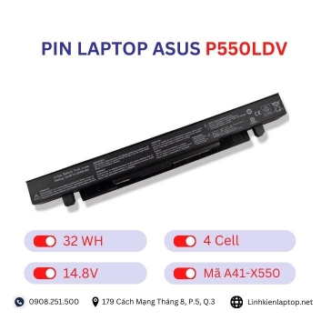 Pin Laptop Asus P550LDV