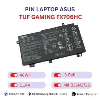 Pin Laptop Asus TUF Gaming FX706HC