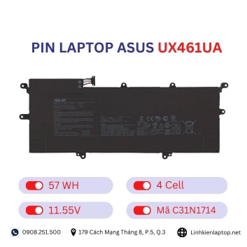 Pin Laptop Asus UX461UA