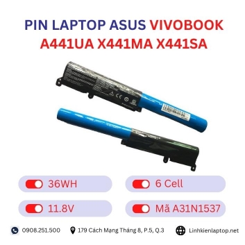 Pin Laptop Asus VivoBook A441UA X441MA X441SA