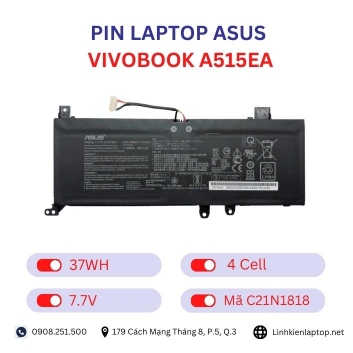 Pin Laptop Asus VivoBook A515EA