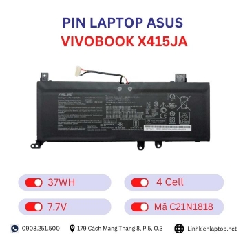 Pin Laptop Asus VivoBook X415JA