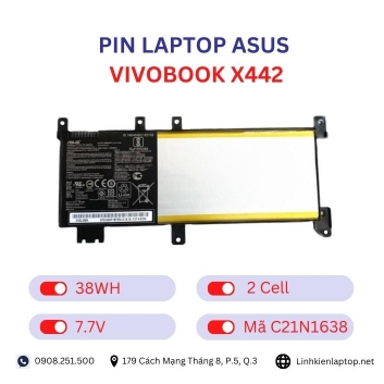 Pin Laptop Asus Vivobook X442