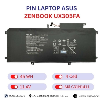 Pin Laptop Asus Zenbook UX305FA