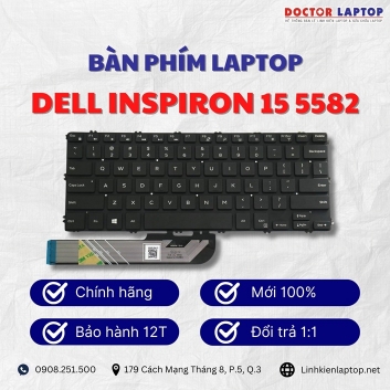 Bàn phím Laptop Dell Inspiron 15 5582