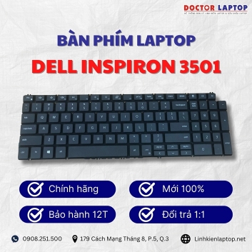Bàn phím Laptop Dell Inspiron 3501