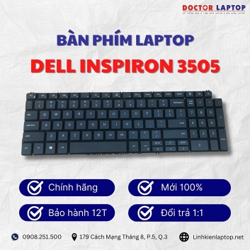 Bàn phím Laptop Dell Inspiron 3505