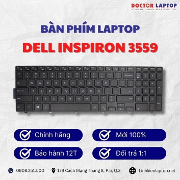 Bàn phím Laptop Dell Inspiron 3559