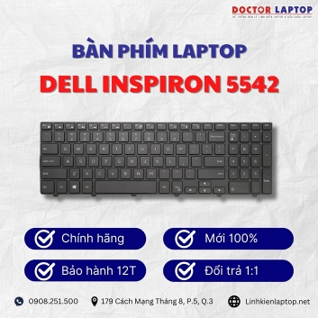 Bàn phím Laptop Dell Inspiron 5542