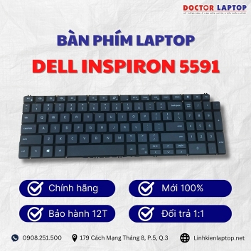 Bàn phím Laptop Dell Inspiron 5591