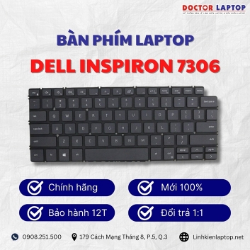 Bàn phím Laptop Dell Inspiron 7306