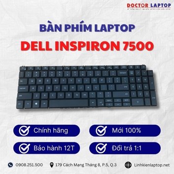 Bàn phím Laptop Dell Inspiron 7500
