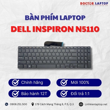 Bàn phím Laptop Dell Inspiron N5110