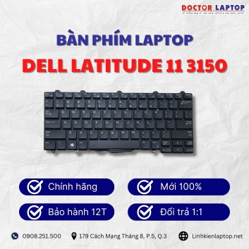 Bàn phím Laptop Dell Latitude 11 3150