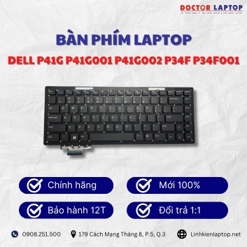 Bàn phím Laptop Dell P41G P41G001 P41G002 P34F P34F001