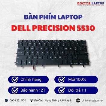 Bàn phím Laptop Dell Precision 5530