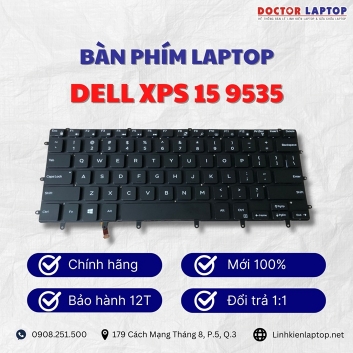 Bàn phím Laptop Dell XPS 15 9535