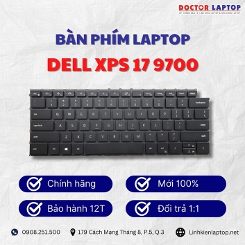 Bàn phím Laptop Dell XPS 17 9700