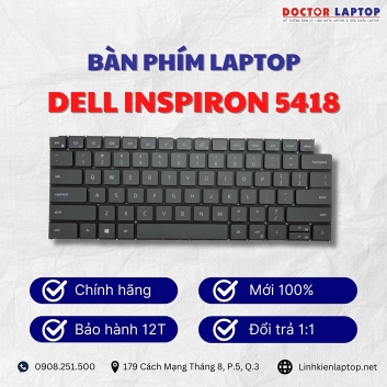 Bàn phím Laptop Dell Inspiron 5418