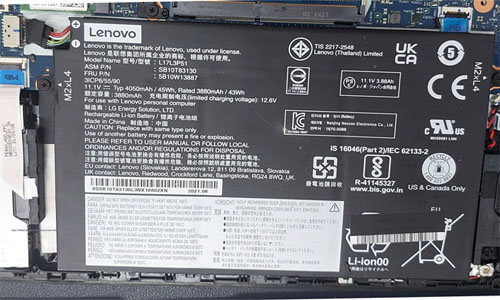Pin laptop Lenovo ThinkPad E14 E16 TP00116A - L17L3P51